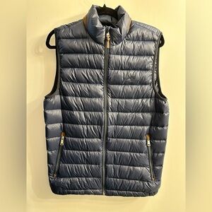 Polo Ralph Lauren Navy Blue Puffer Vest, 90% Duck Down Filling, S